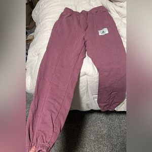 Jordan pink joggers